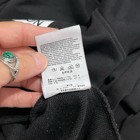 Like New Men’s Small Louis Vuitton Multi-logo Monogram Flower Sweatshirt Black - Picture 10 of 10